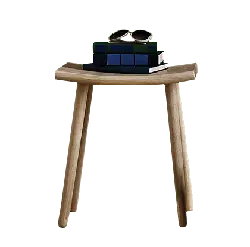 Wooden Stool - modern - furniture - No Background PNG