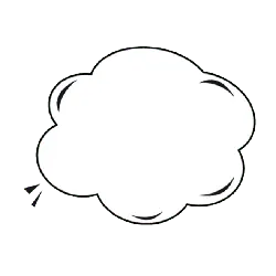 Thinking Bubble - High Quality PNG