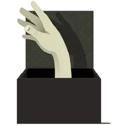Box with Hand - hand - Transparent Background PNG