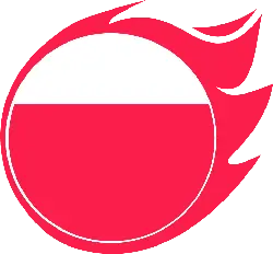Red and White Circle - red - No Watermark PNG