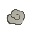 Cloud - High Resolution PNG - gray
