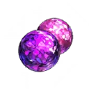 Colored Glass Balls - pink - PNG Images