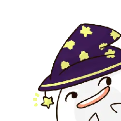 Snowman with Hat - stars - PNG Images