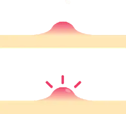 Pink Water Drop - gradient - No Watermark PNG