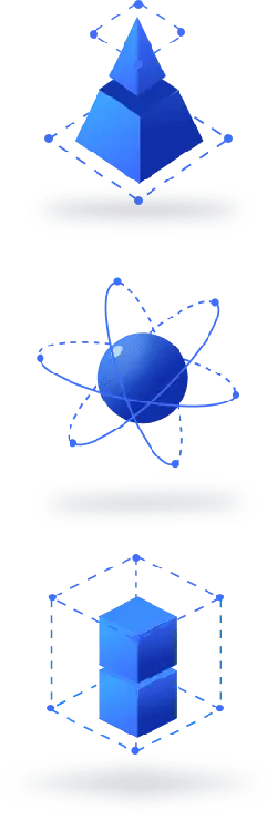 Pyramid、Atomic Structure、Cube - geometric shape - No Watermark PNG
