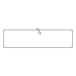 Black Rectangle Icon - graphic design - PNG