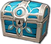 Chest - blue - treasure - No Watermark PNG