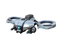 Future Flying Vehicle - flying vehicle - future technology - Transparent Background PNG