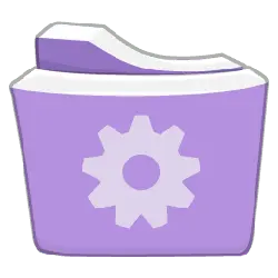 Settings Folder - Lossless PNG