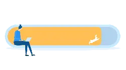 Girl in Search Bar - internet - Free PNG