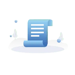 Blue Scroll - knowledge - No Watermark PNG