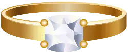 Diamond Ring - jewellery - Lossless PNG
