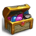 Treasure Chest - treasure - heart - High Resolution PNG
