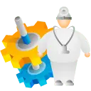 Doctor and Gear - machinery - PNG Images