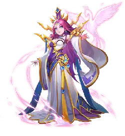 Purple-Haired Fairy - jewels - Transparent Layer PNG