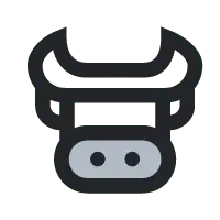 Bull's Head - icon - Transparent Background PNG