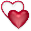 Heart Pattern - heart shape - shiny - Free PNG