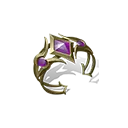 Purple Gemstone Ring - jewelry - High Resolution PNG