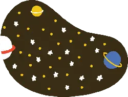 Planets and Stars - galaxy - Free PNG