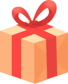 Gift Box - red ribbon - Trending PNG