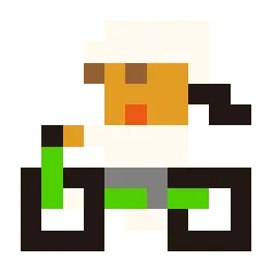 Pixel Knight - Transparent Background PNG