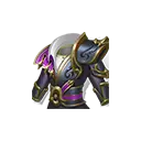 Purple Gold Armor Helmet - helmet - No Watermark PNG