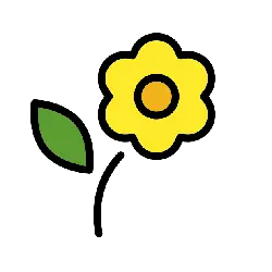 Sunflower - leaf - No Background PNG