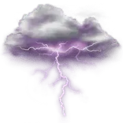 Thundercloud Lightning - natural phenomenon - Transparent Layer PNG