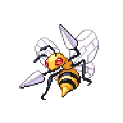Pixel Bee - pixel art - Lossless PNG
