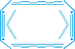 Blue Geometric Pattern - graphic design - No Background PNG