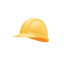 Yellow Safety Helmet - industrial - High Resolution PNG