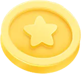 Star Coin - game coin - PNG Images