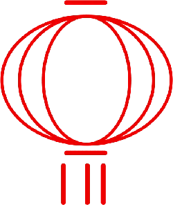 Lantern - red - China - Free Download PNG