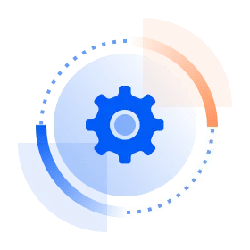 Gear Icon - rotating - Transparent Layer PNG
