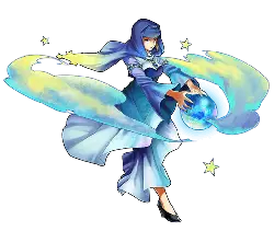 Sorceress - mage - Transparent Background PNG