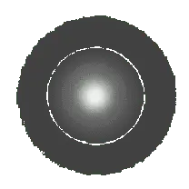 Gray Ring Pattern - gradient - PNG