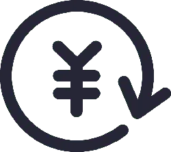 Cyclic Yen Symbol - icon - No Watermark PNG