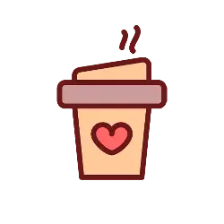 Heart Coffee Cup - beverage - High Resolution PNG