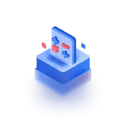 Blue Cube - High Resolution PNG