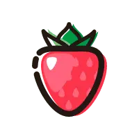 Strawberry - cute - juicy - PNG Images