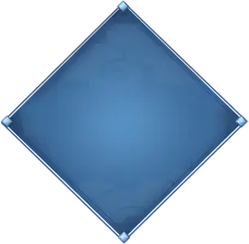 Blue Rhombus Pattern - design element - No Watermark PNG