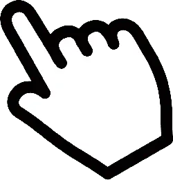 Mouse Pointer - hands - Lossless PNG