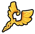 Golden Wings - emblem - High Resolution PNG
