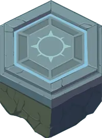 Hexagonal Platform - platform - No Background PNG
