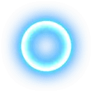 Blue Halo - glow - halo - Free PNG