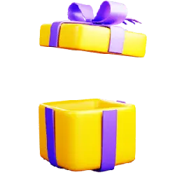Yellow Gift Box - gift - decoration - Free Download PNG
