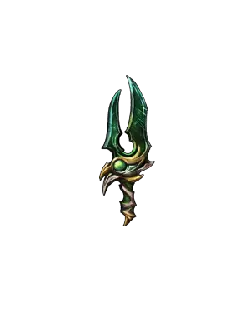 Green Dragon Horns - green - PNG