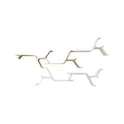 Branch Bookshelf - simple - PNG