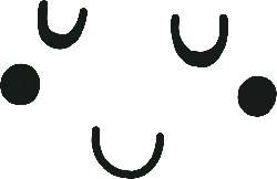 Smiling Face - happy - cartoon - Transparent Background PNG
