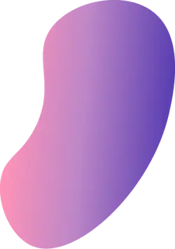 Purple Bean Shape Pattern - gradient - Free Download PNG